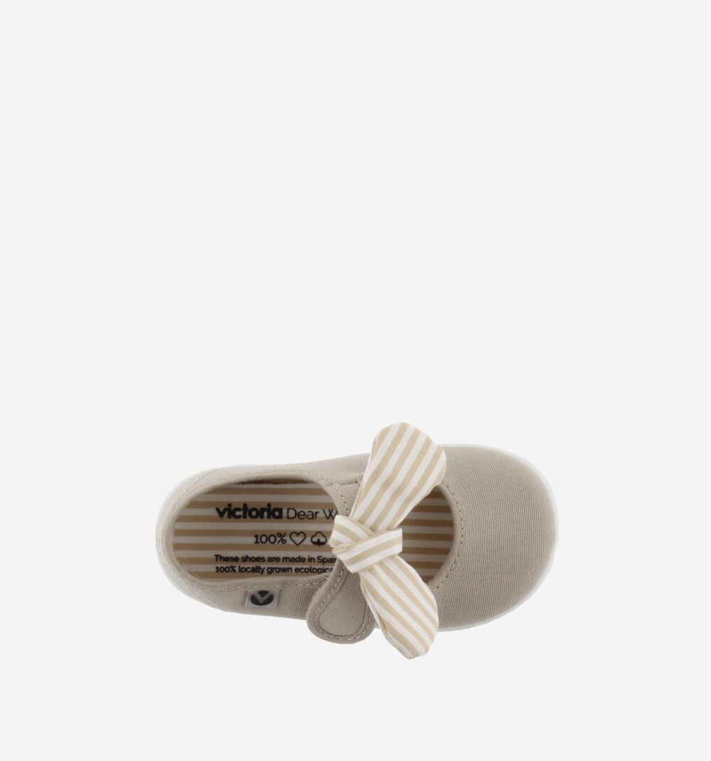 Beige Ojala Stripe Maryjane