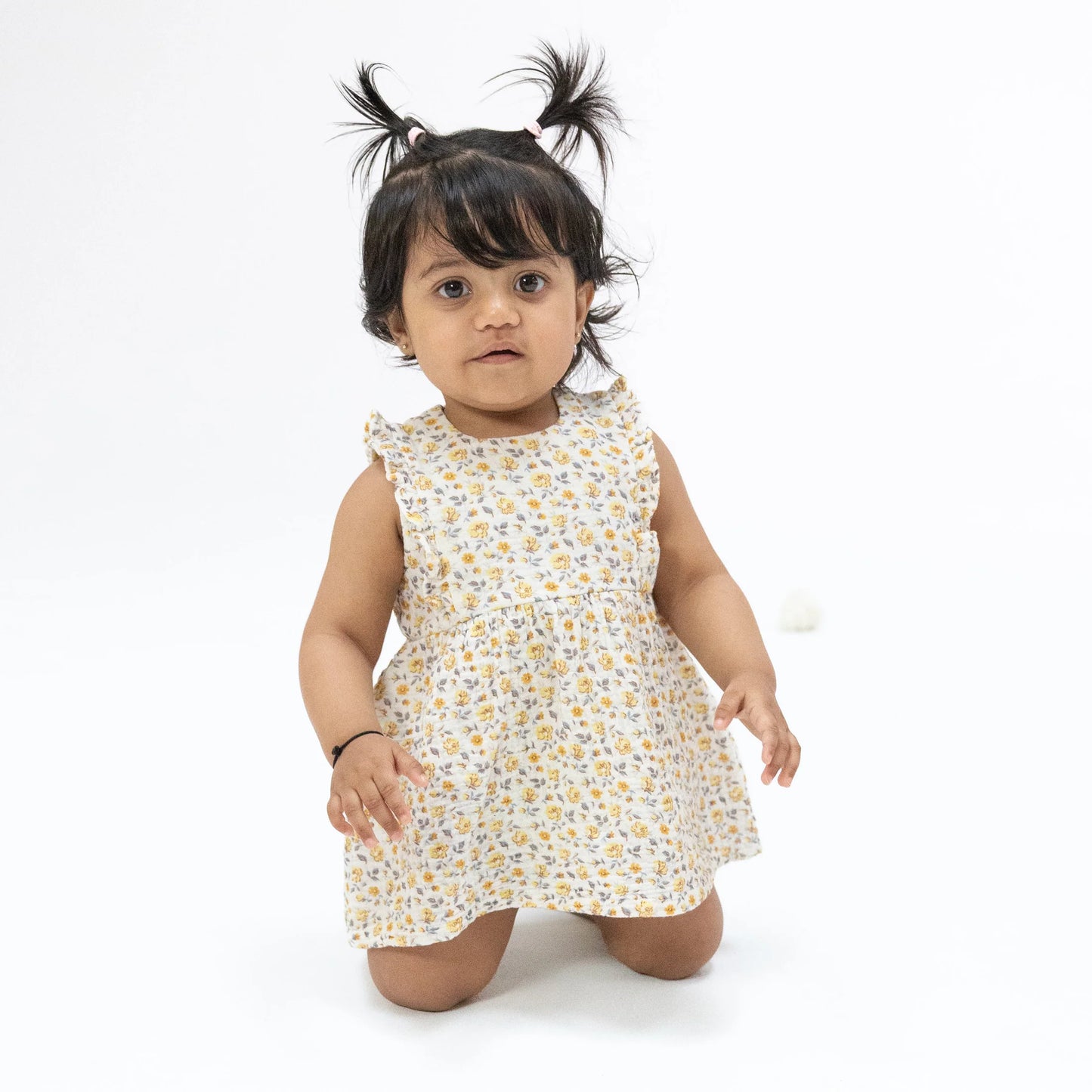 Yellow Country Rose Dress & Bloomer