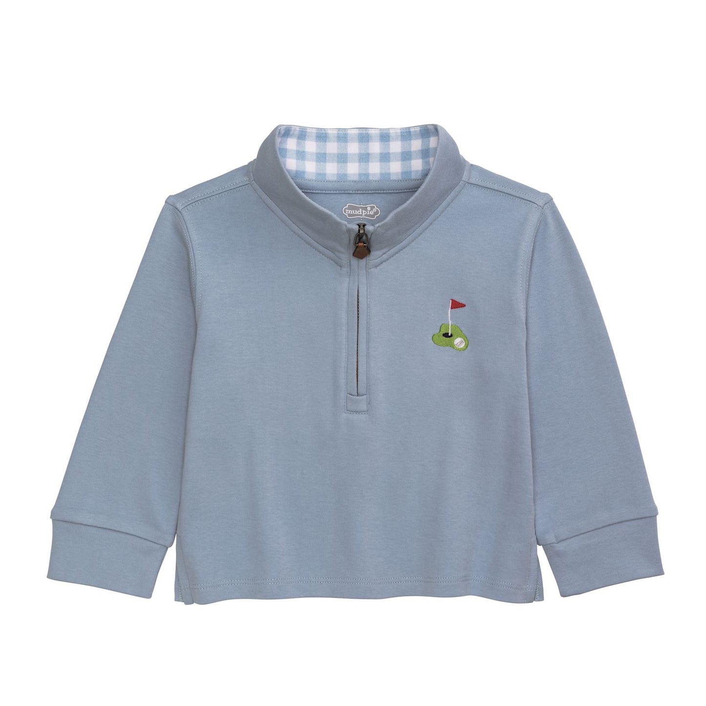 Light Bl Golf Quarter Zip