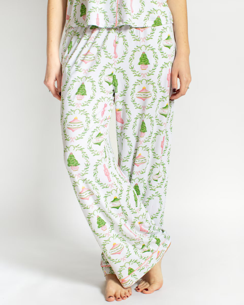 Nutcracker Trellis Sleep Shirt/Pant