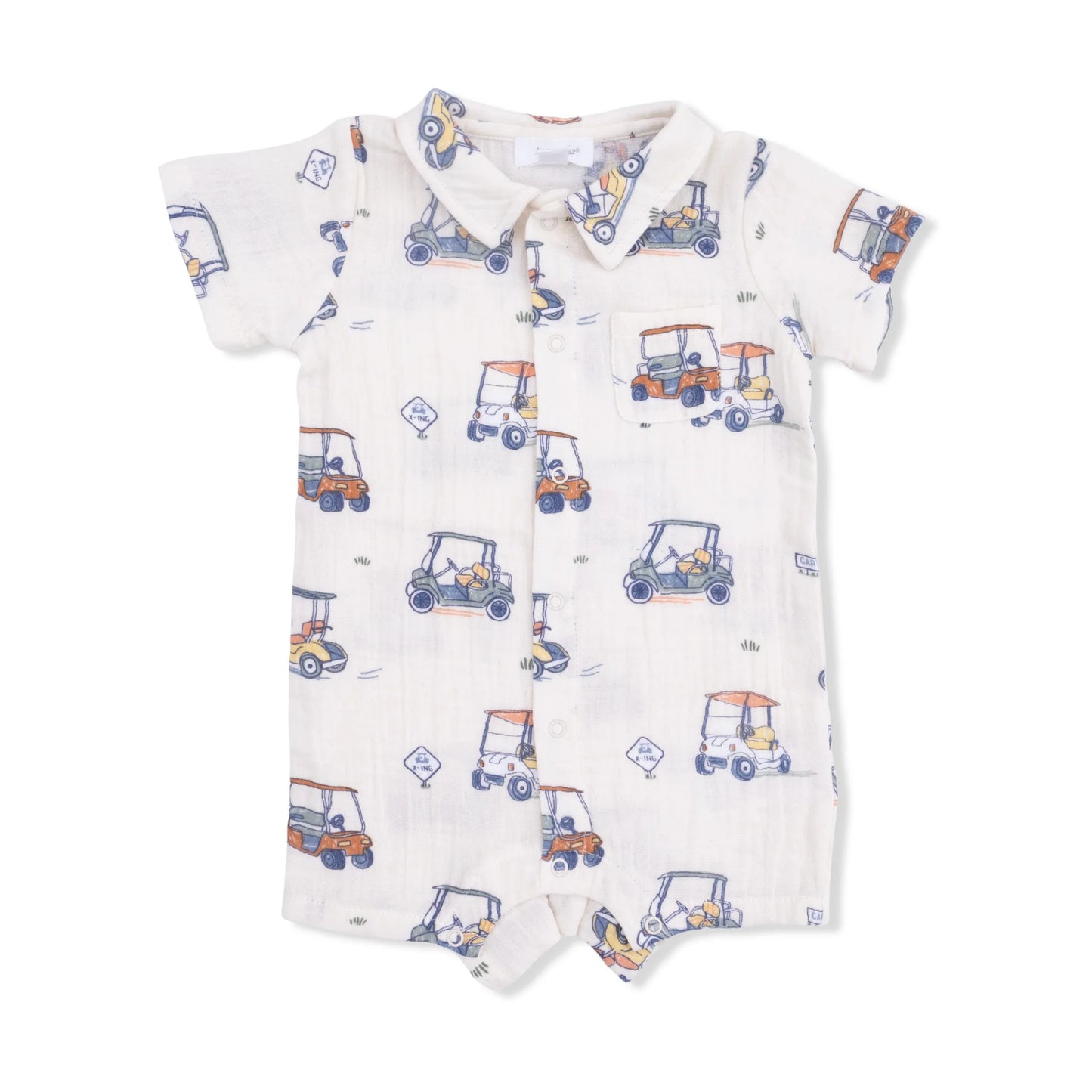 Zooming Golf Carts Polo Shortie