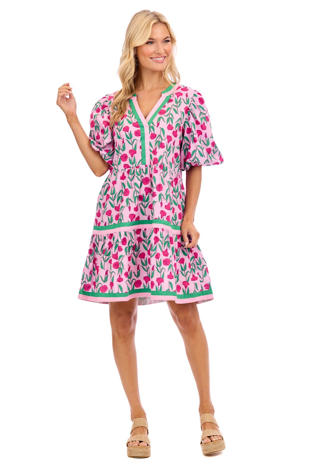 Cody Balloon Sleeve Dress