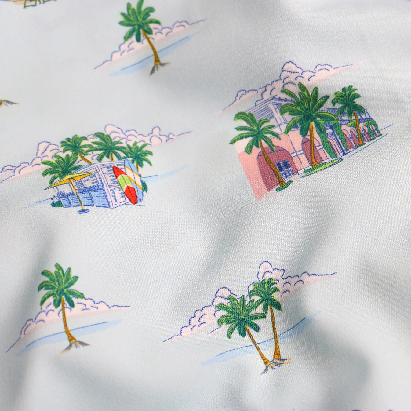 Coastal Getaway Pearl Snap Romper