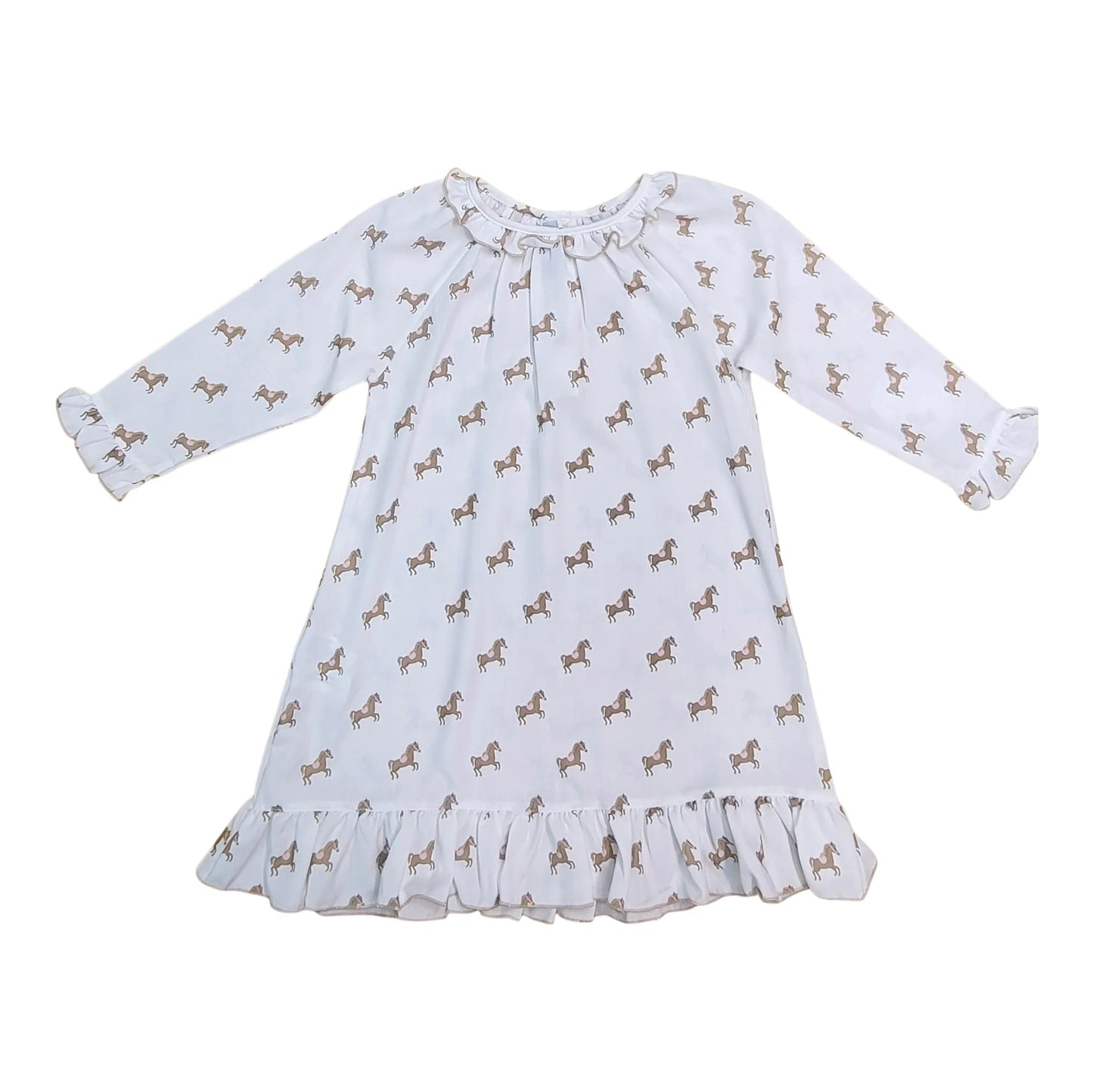 Horse & Pink Saddle Gown