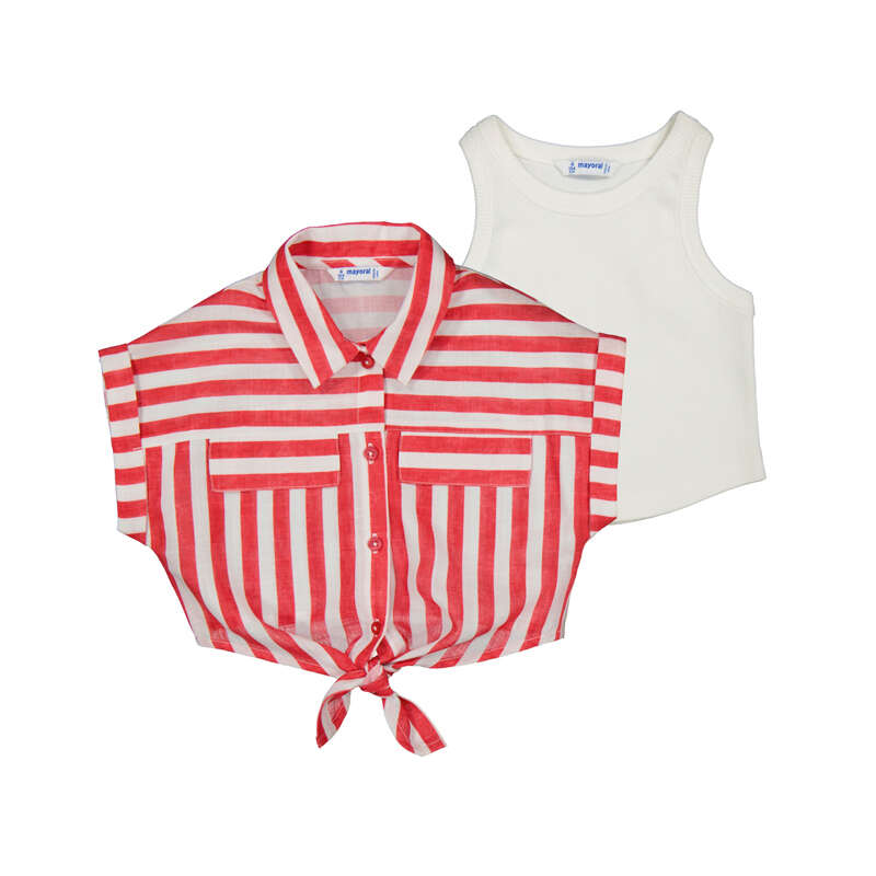 Red Stripe 2 Top