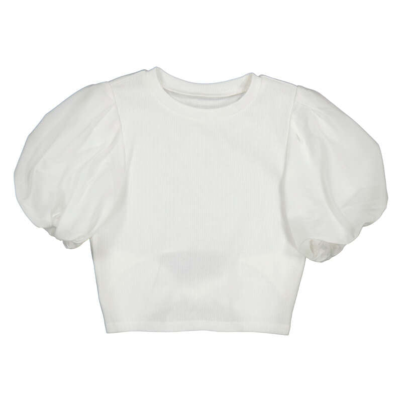 Natural Puff Blouse