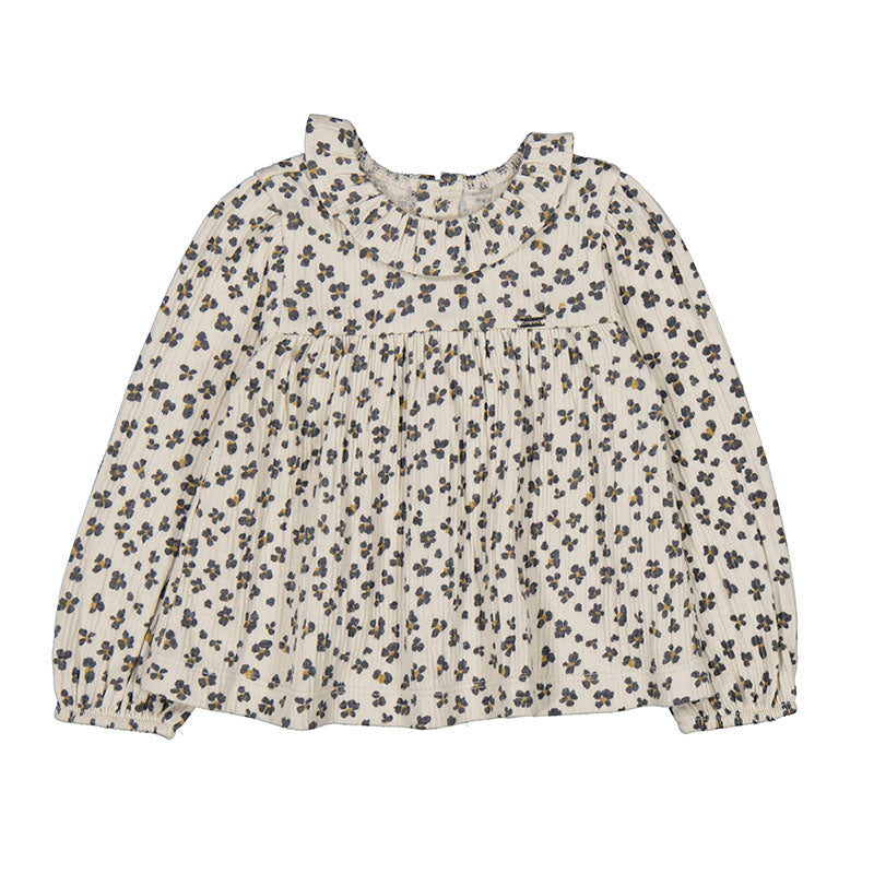 Ivory Chickpea Knit Blouse