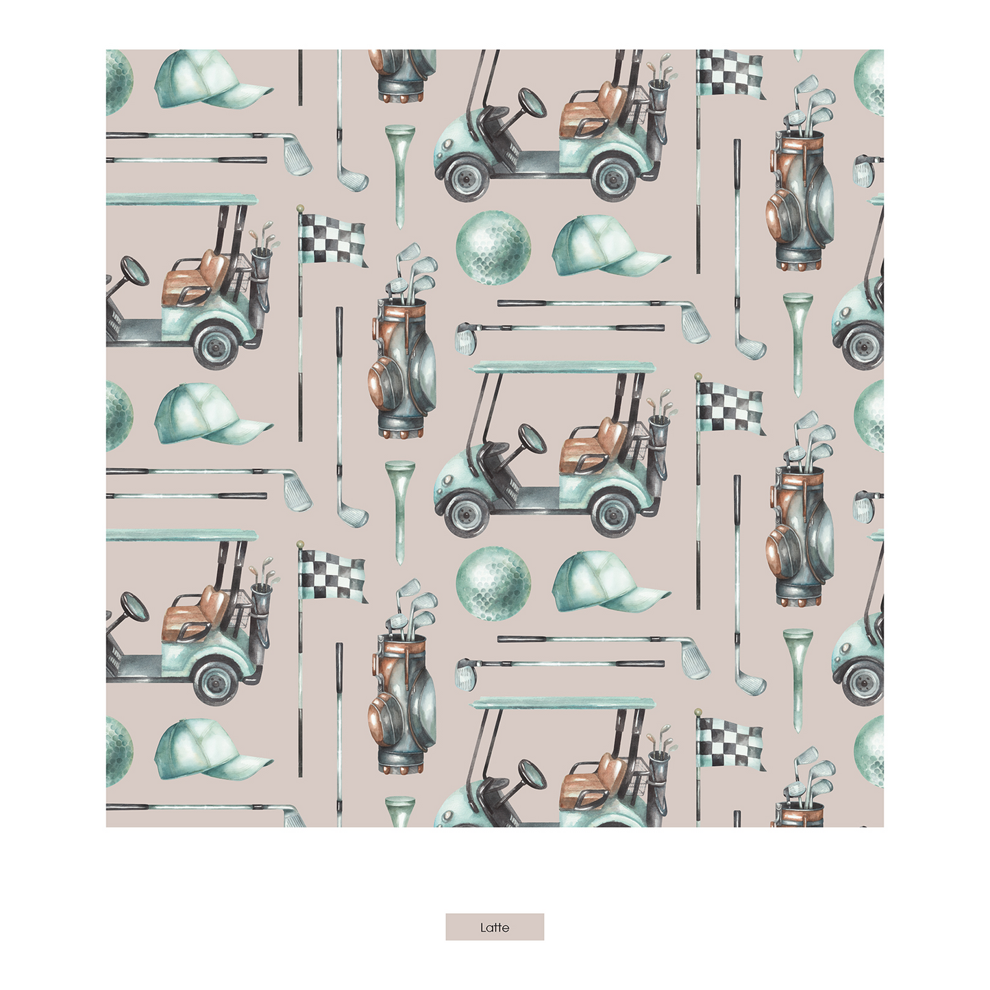 Latte Golf Henley Romper