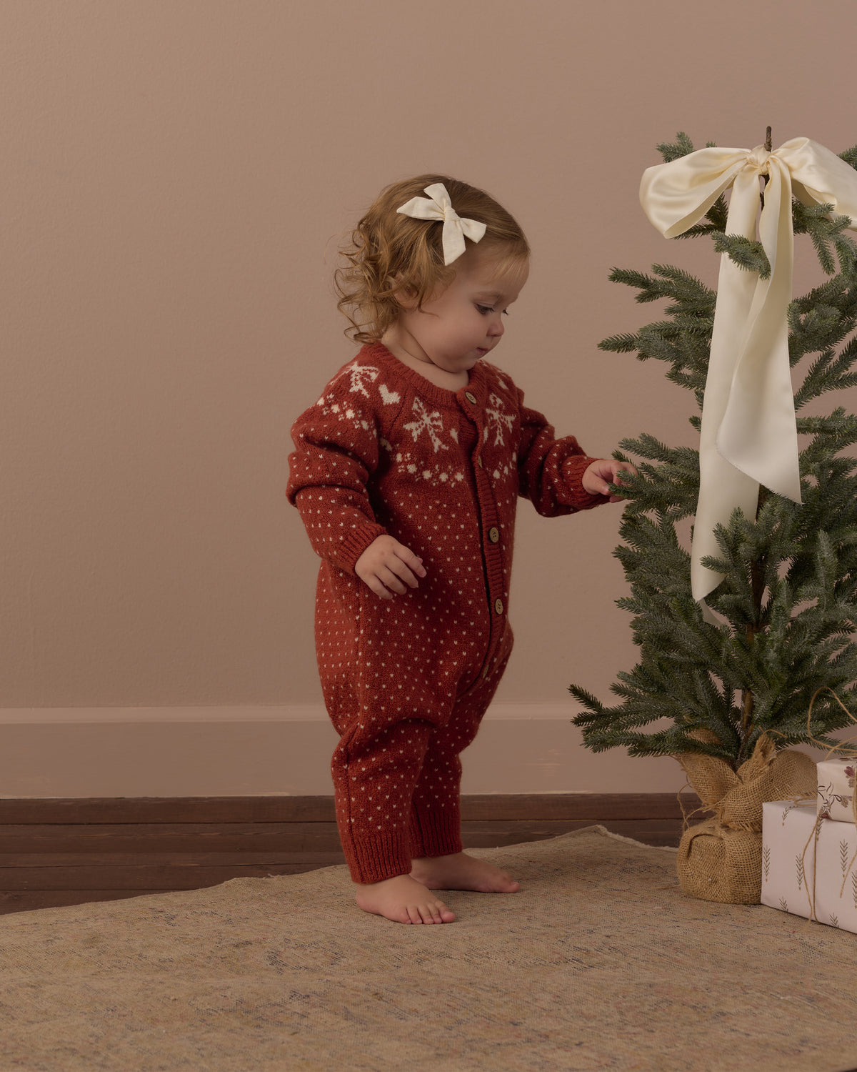 Ruby Fair Isle Romper