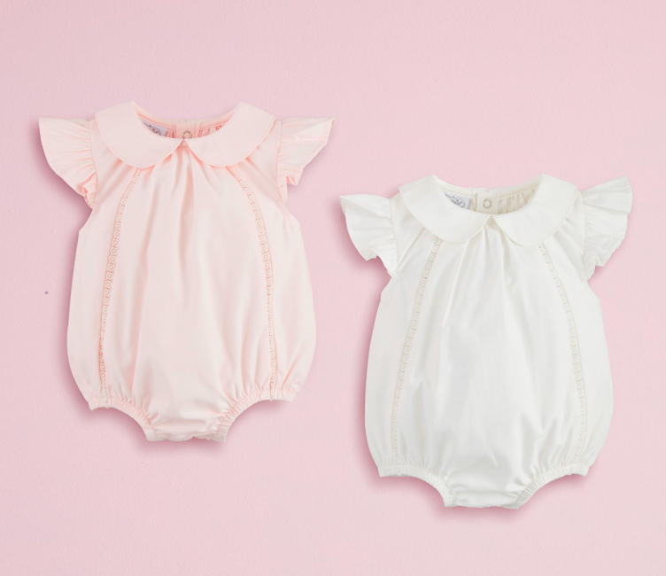 Pink Collared Poplin Bubble