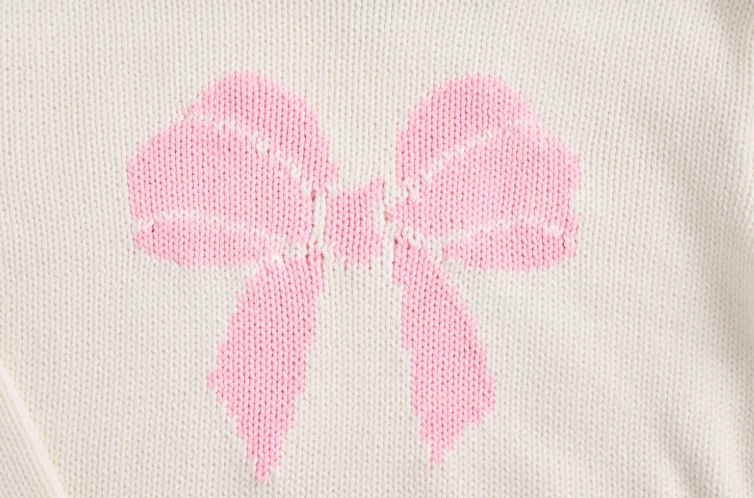 Bow Roll Neck Sweater