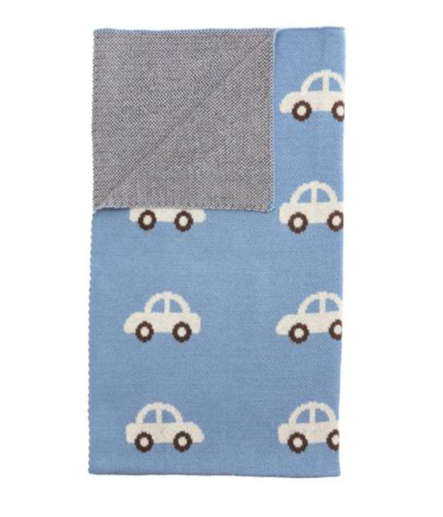 Knit Car Blanket