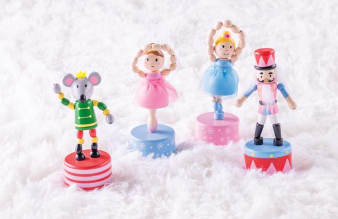 Pink Ballerina Collapsing Toy