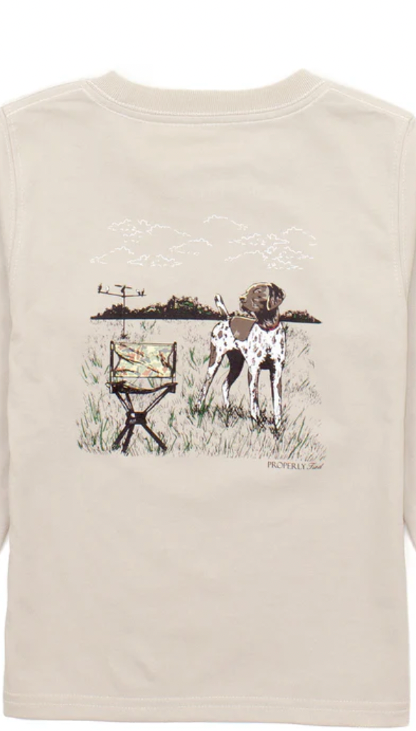 Dove Hunt Linen Tee