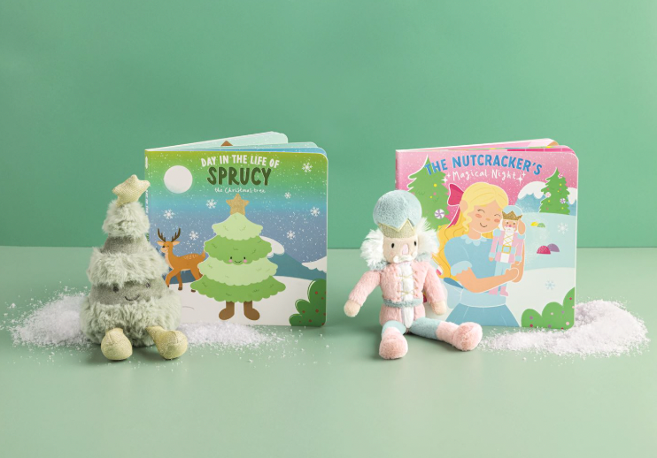 Nutcracker Plush & Book