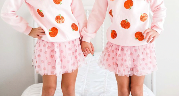 Pumpkin Print Tutu