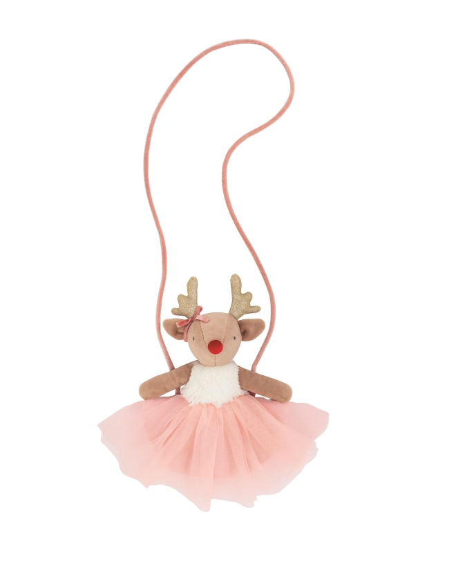 Pink Reindeer Purse