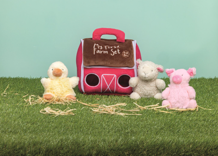 My First Farm Plush Set