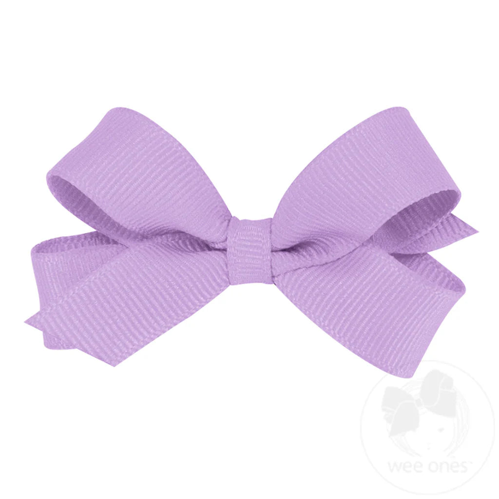 Tiny Classic Grosgrain Plain Bow