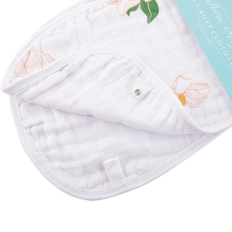 Magnolia Burp & Bib
