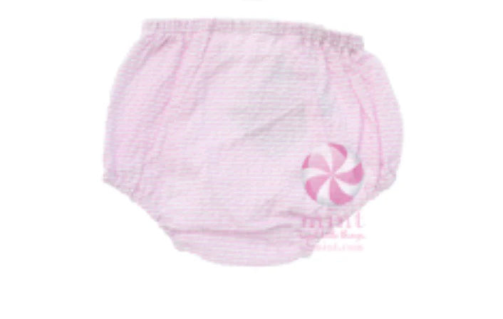 Pink Seersucker Bloomers