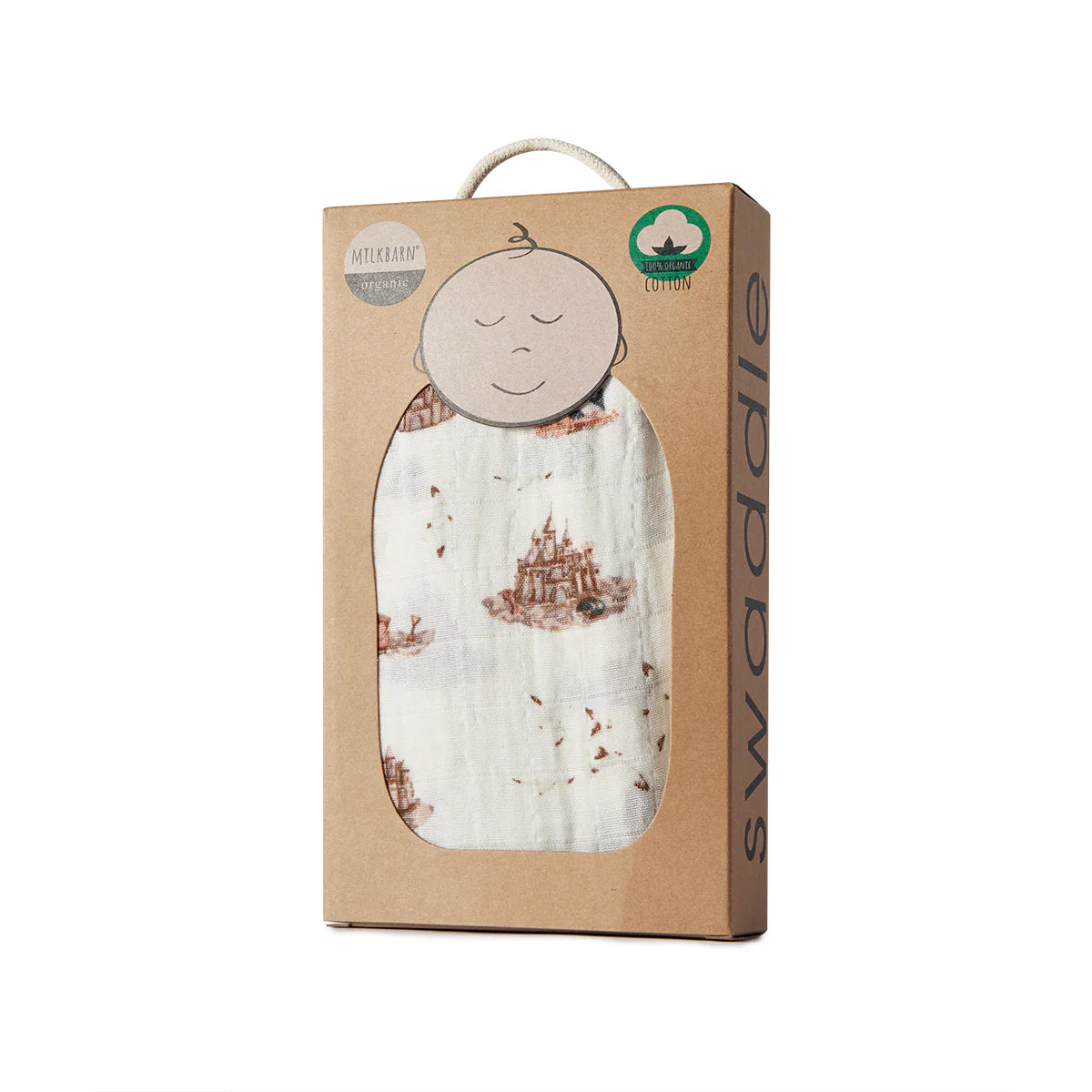 Sandcastle Organic Muslin Swaddle
