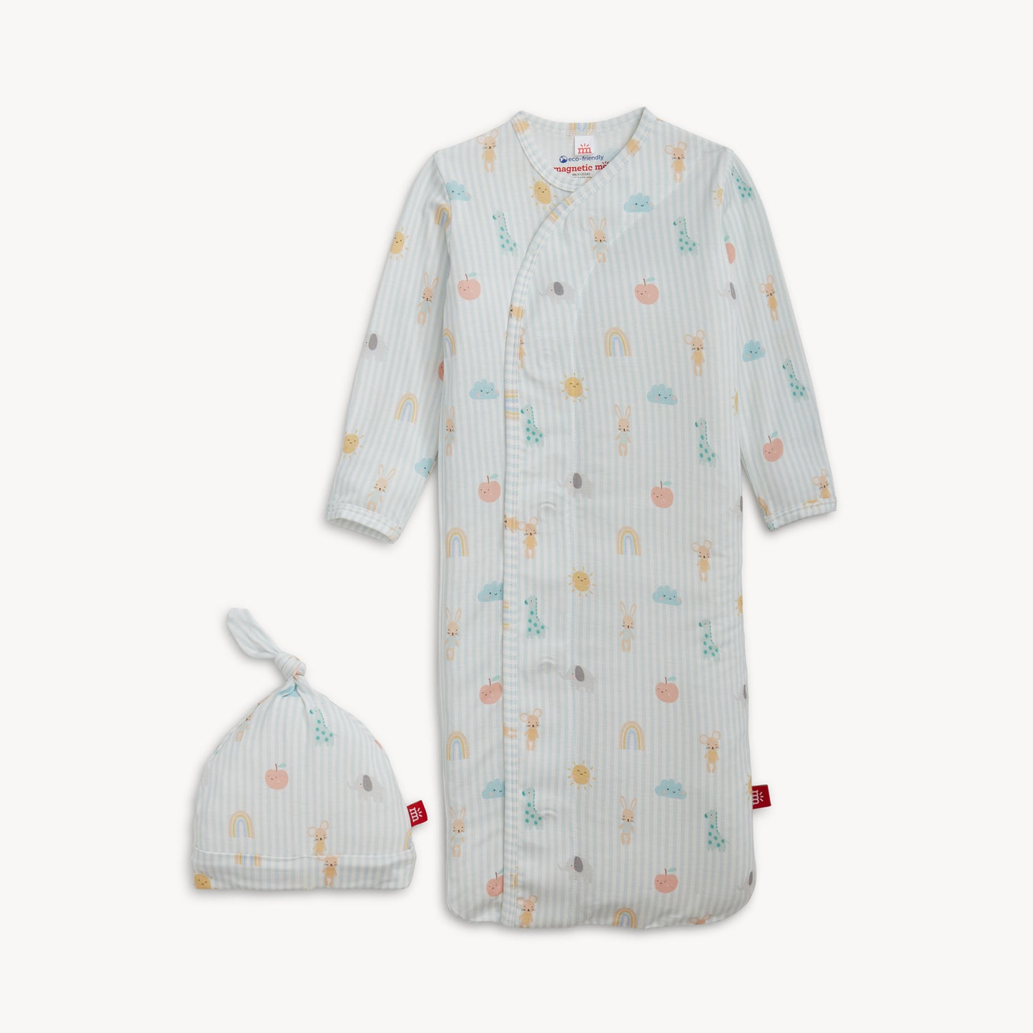 Lullaby Sky Bl Magnetic Gown/Hat