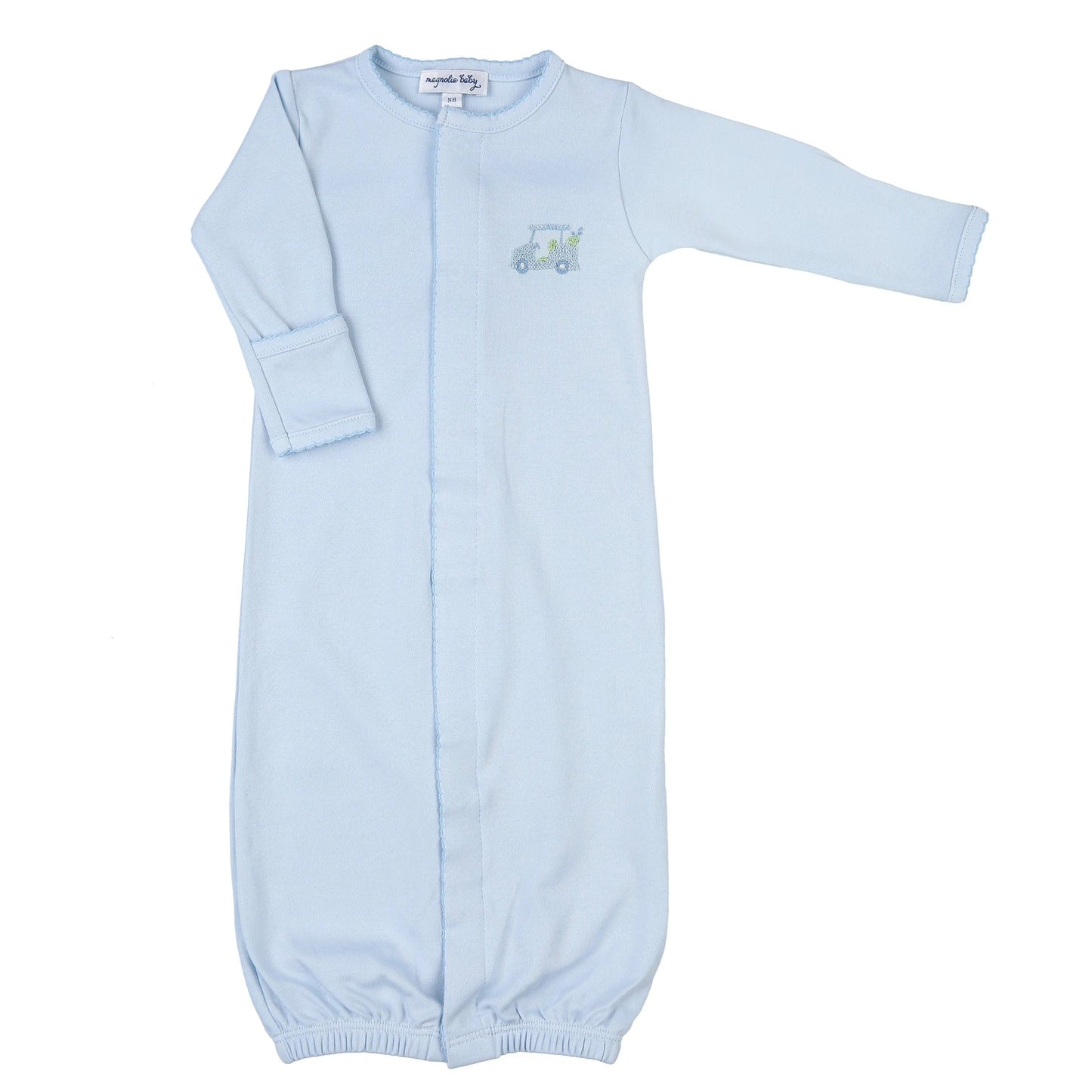 Lt Blue Tiny Caddy Emb. Converter & Hat