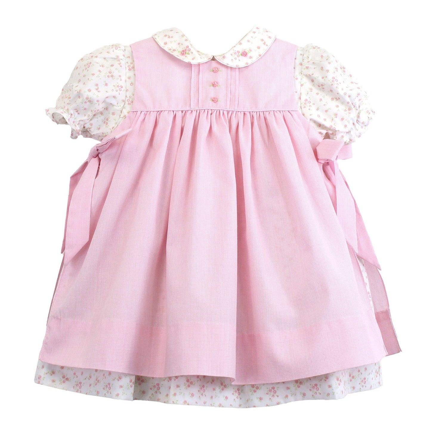 Floral Pinafore Dress