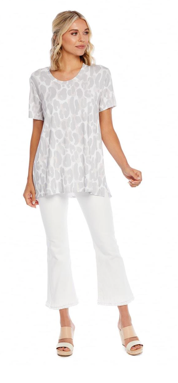 White Jodie Fringe Jeans