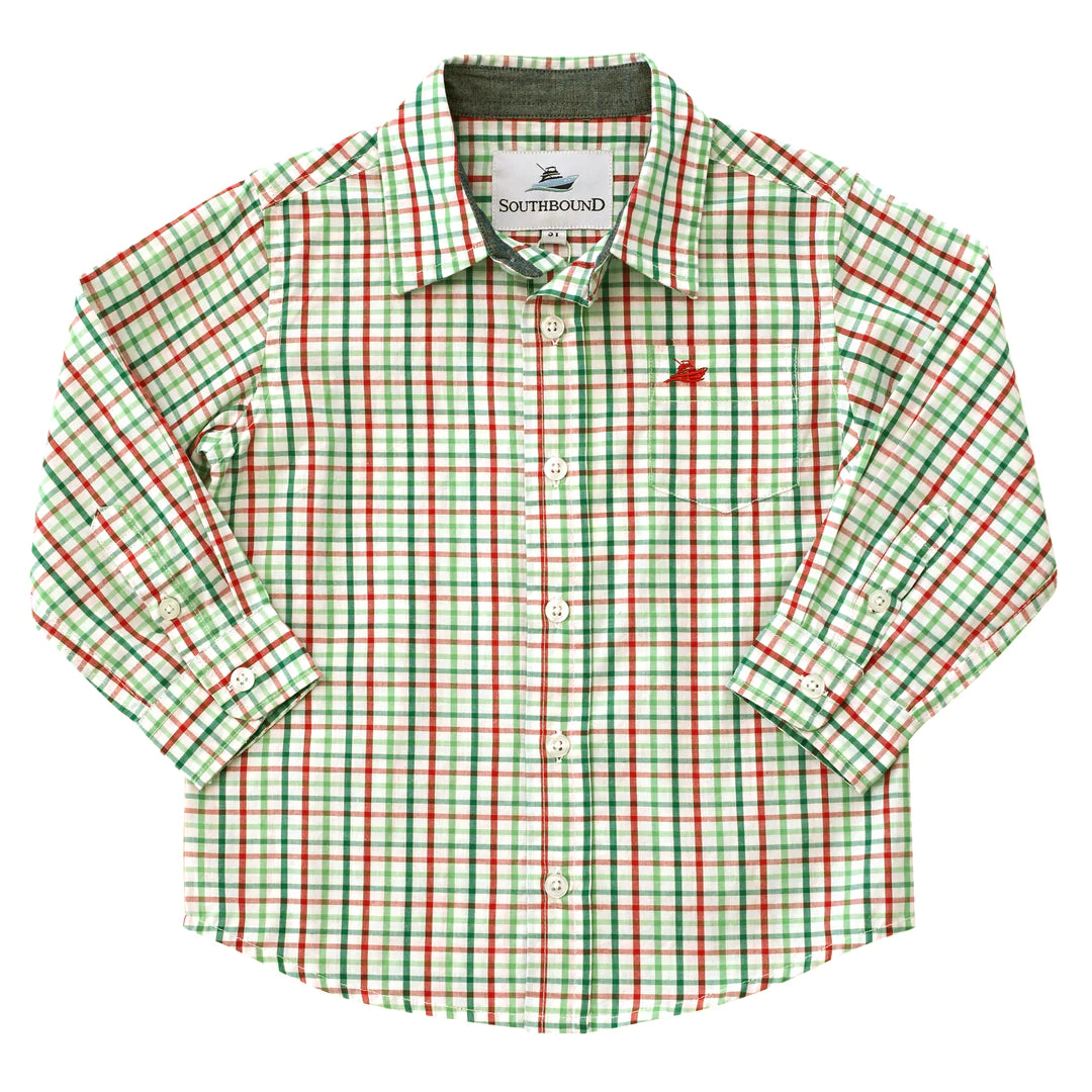 Classic Christmas Dress Shirt