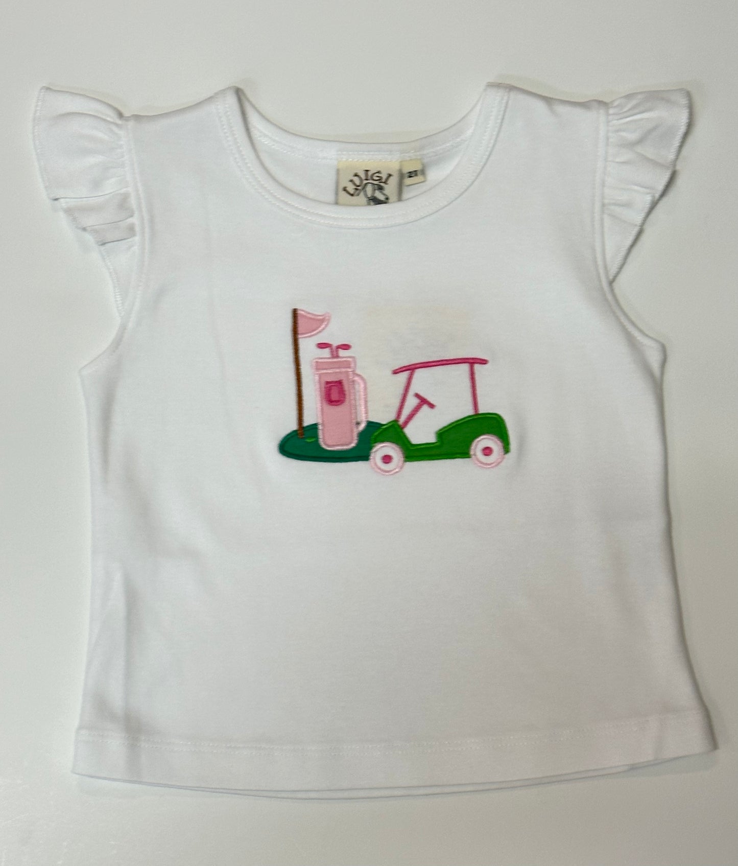Flutter Golf Cart & Bag Tank Top