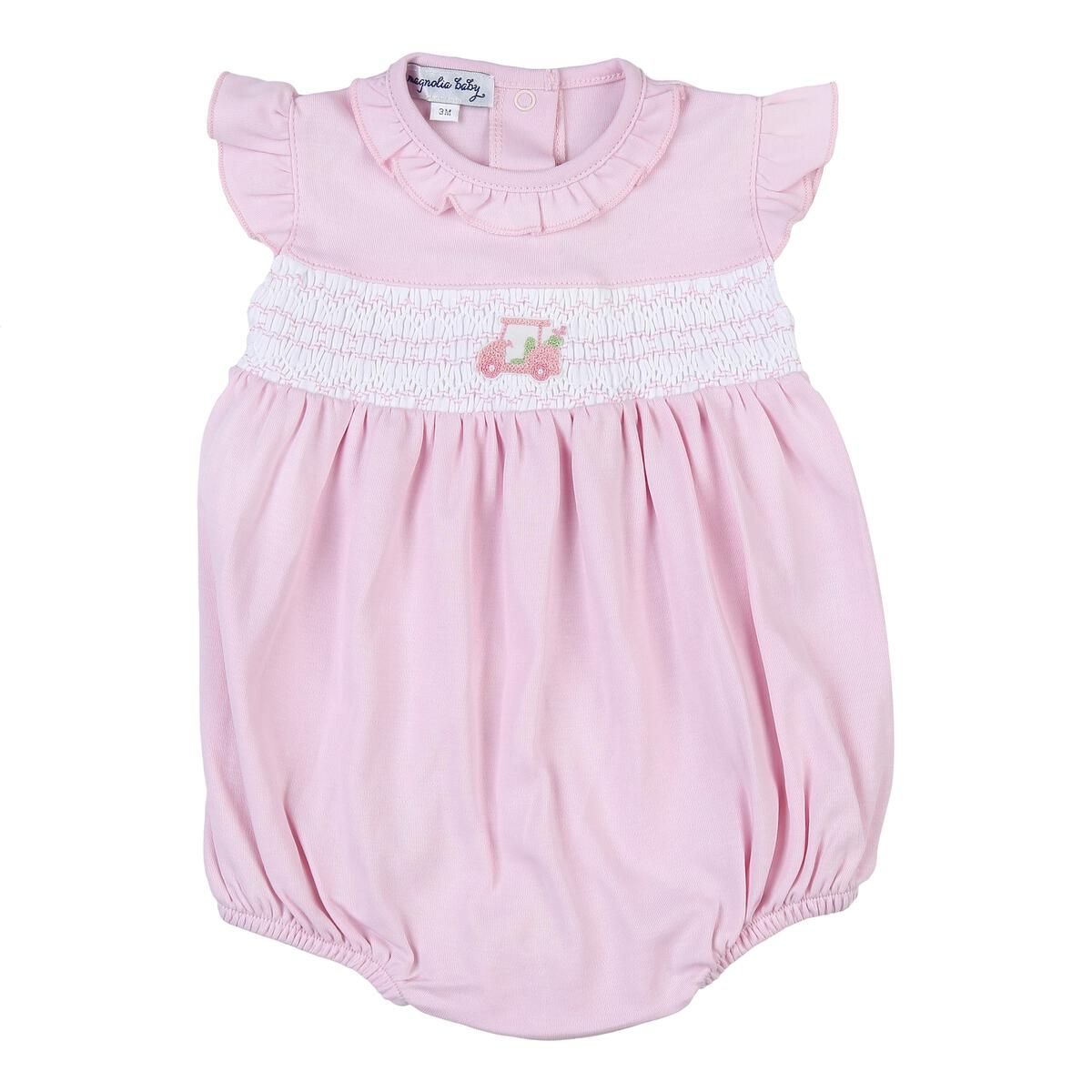 Tiny PK Caddy Smocked Flutters Bubble
