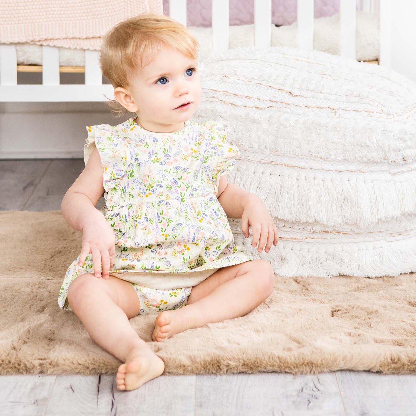 Provence Organic Magnetic Dress & Diaper Cover