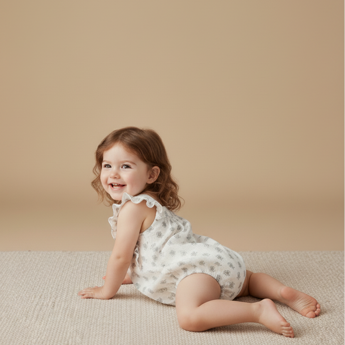 Poppy Organic Ruffle Bubble