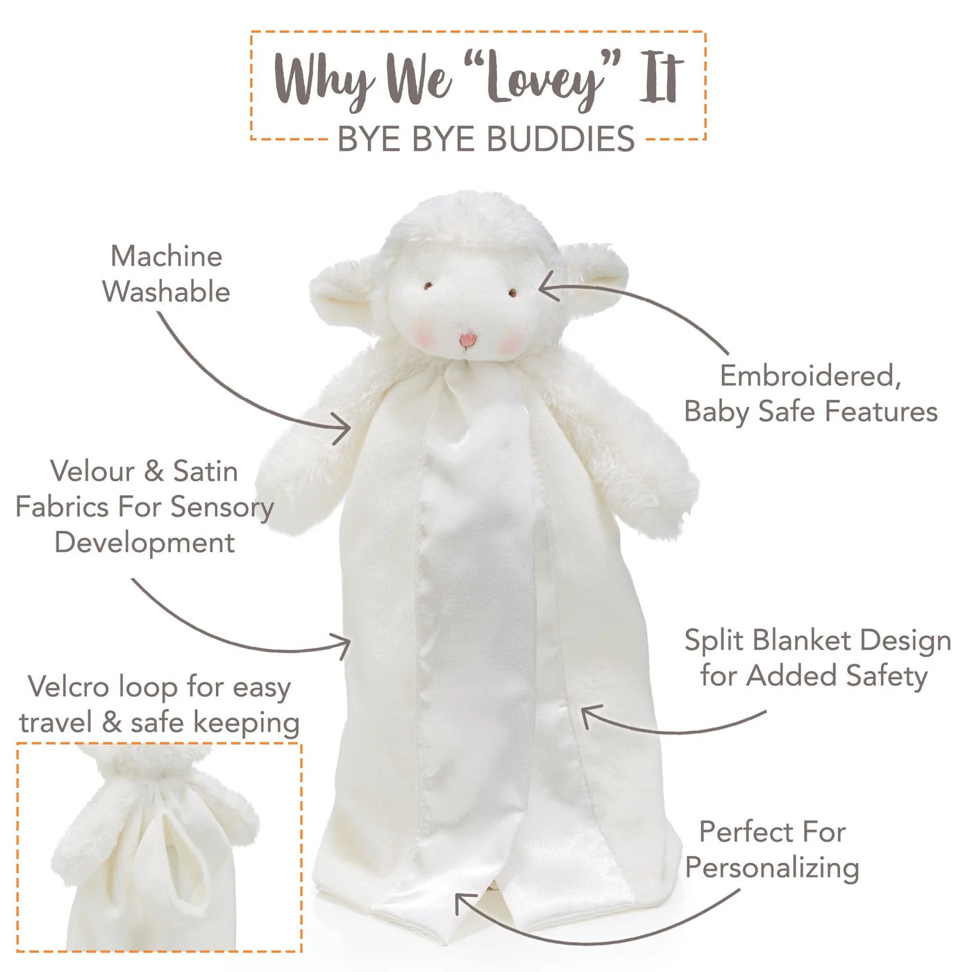 Kiddo Lamb ByeBye Buddy