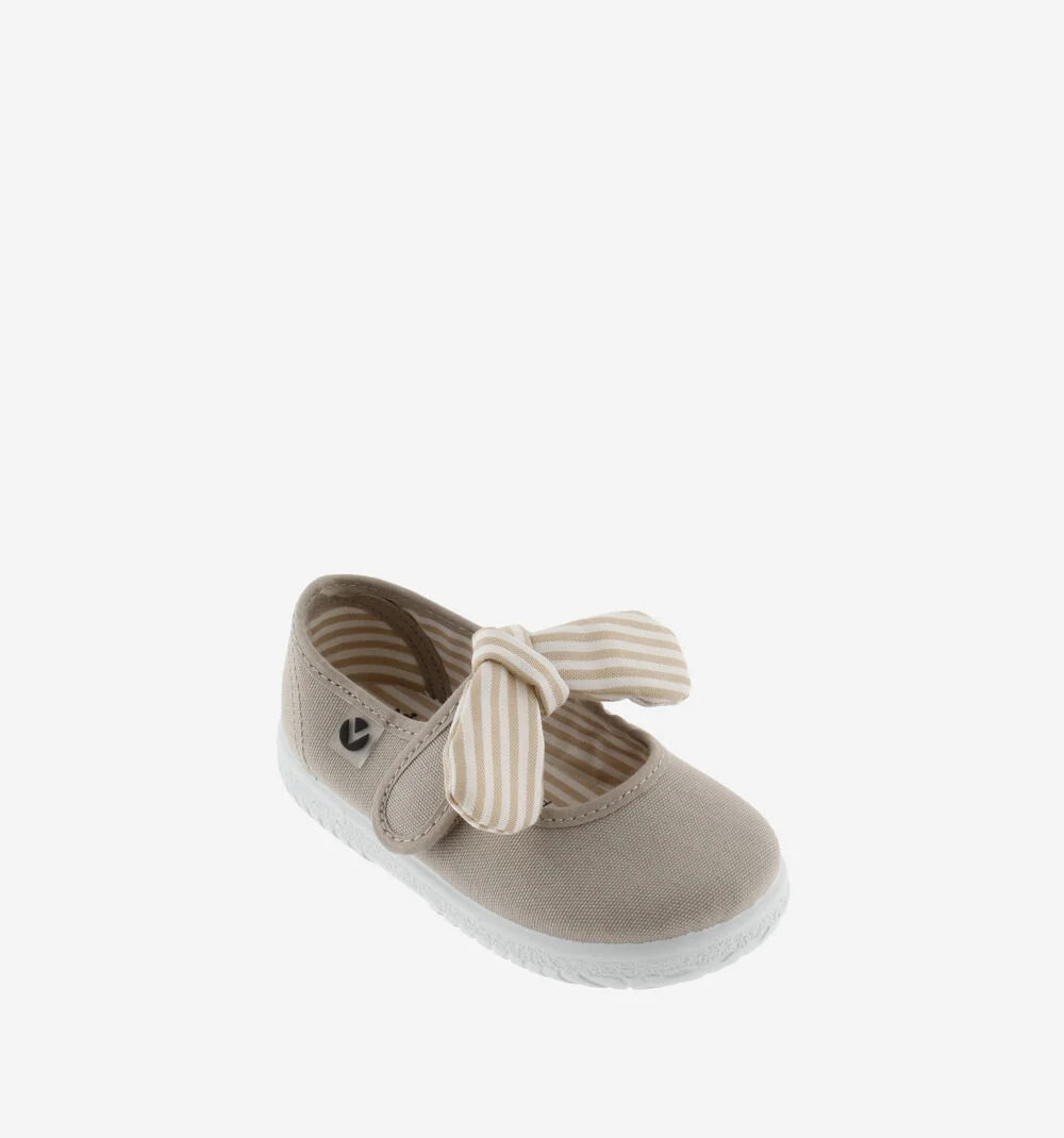 Beige Ojala Stripe Maryjane