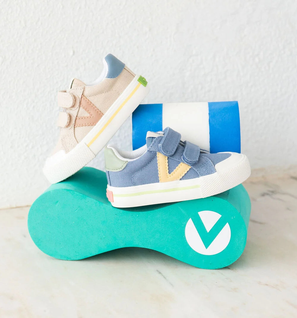 Beige Tribu Velcro Sneakers