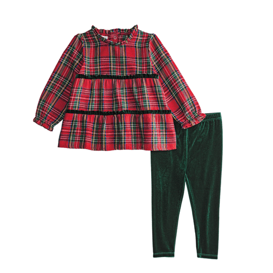 Tartan Tunic & Legging Set