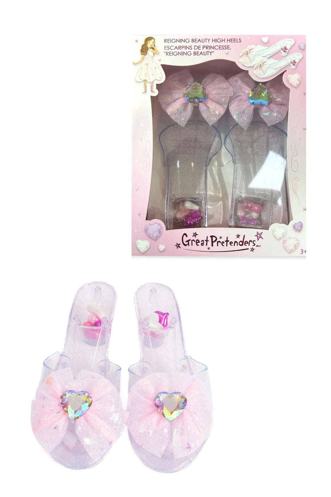 Pink Reigning Beauty High Heels