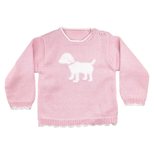 Pink Dog Sweater