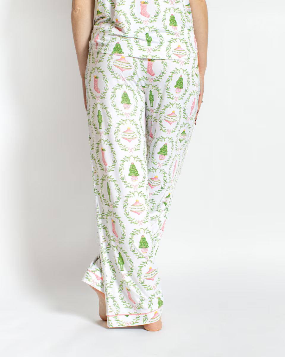 Nutcracker Trellis Sleep Shirt/Pant