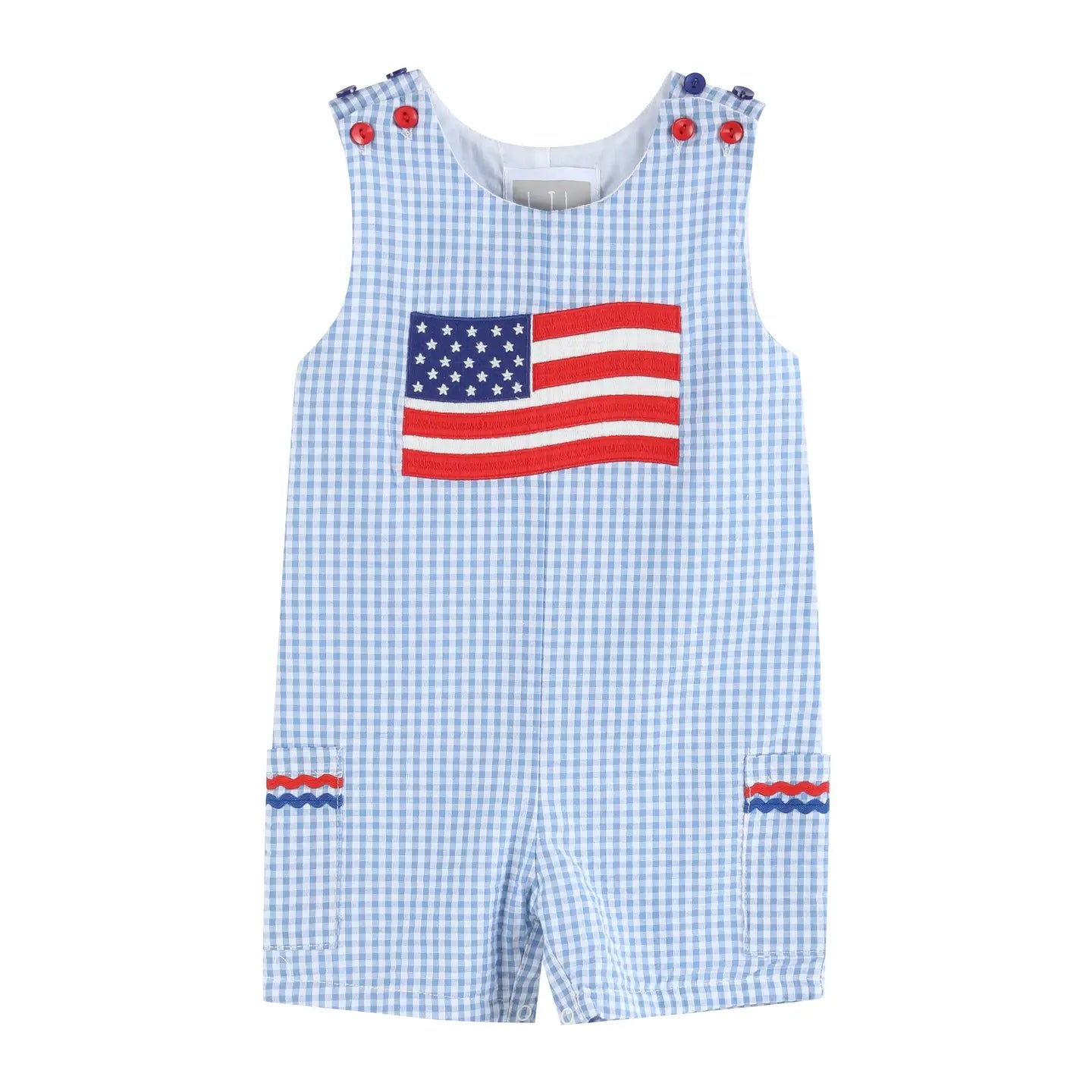 USA Flag Pocket Shortall