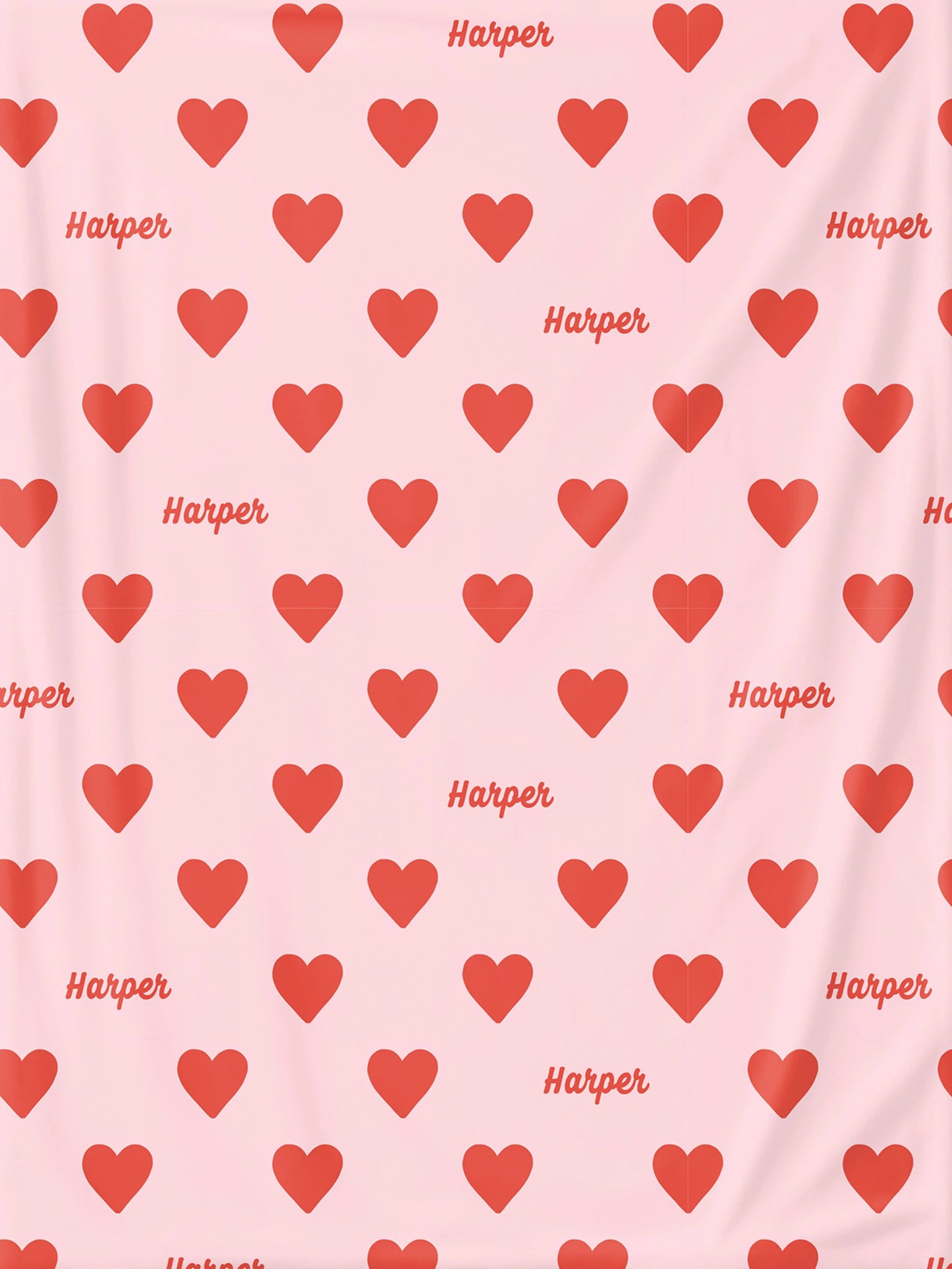 Girls Small Personalized Blankets