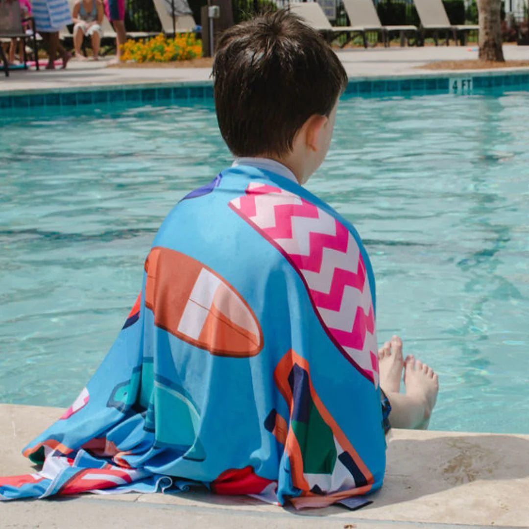 Sup Kids UPF 50+ Sunscreen Hood Towel