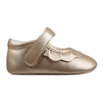 Gold Amina Crib Shoe