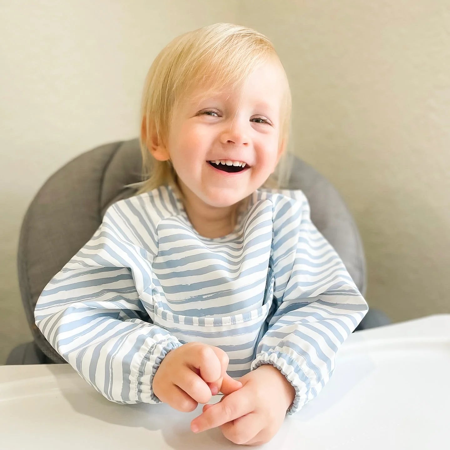 Brush Stripe Bibs Grayson