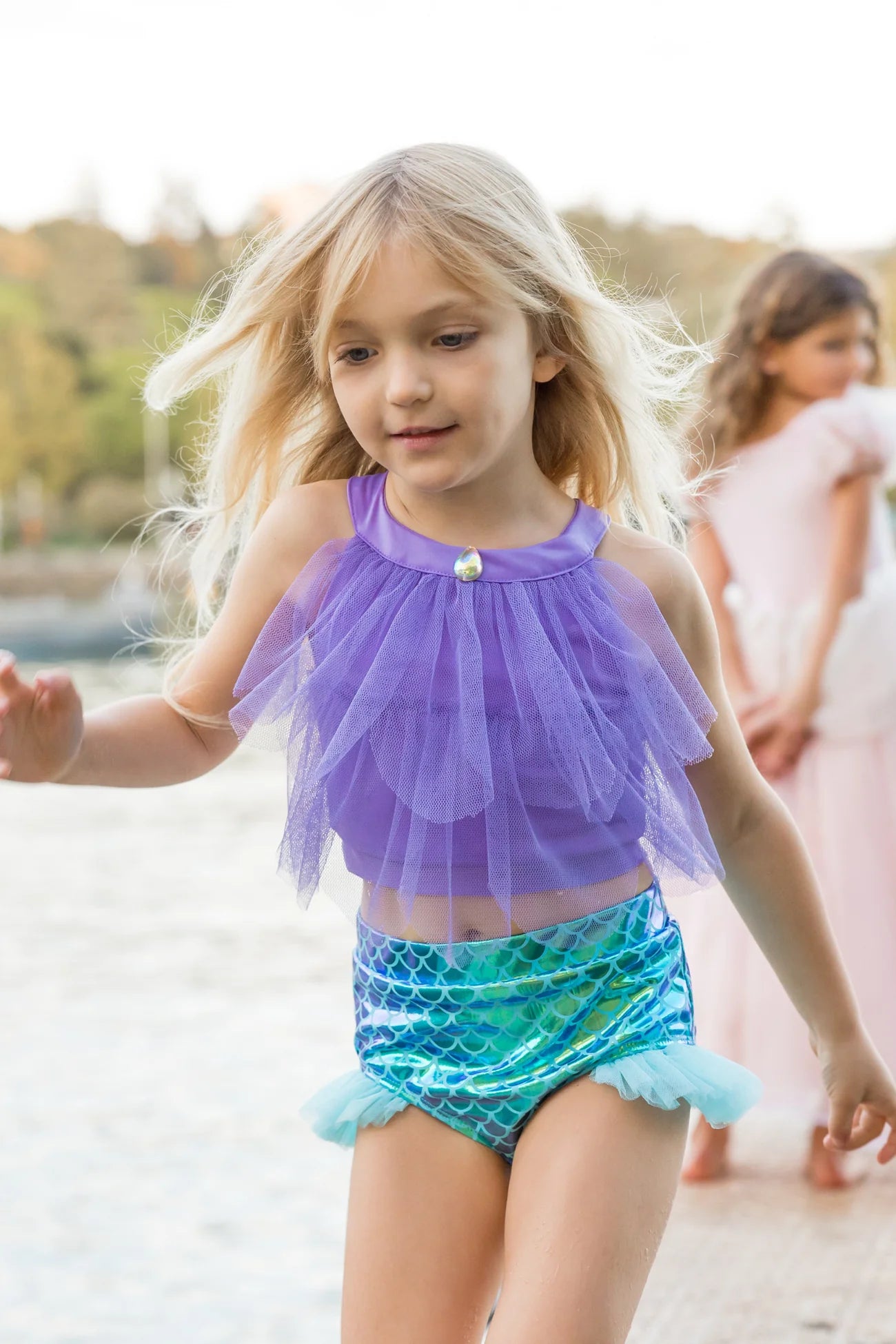 Lilac Mermaid Swimsuit