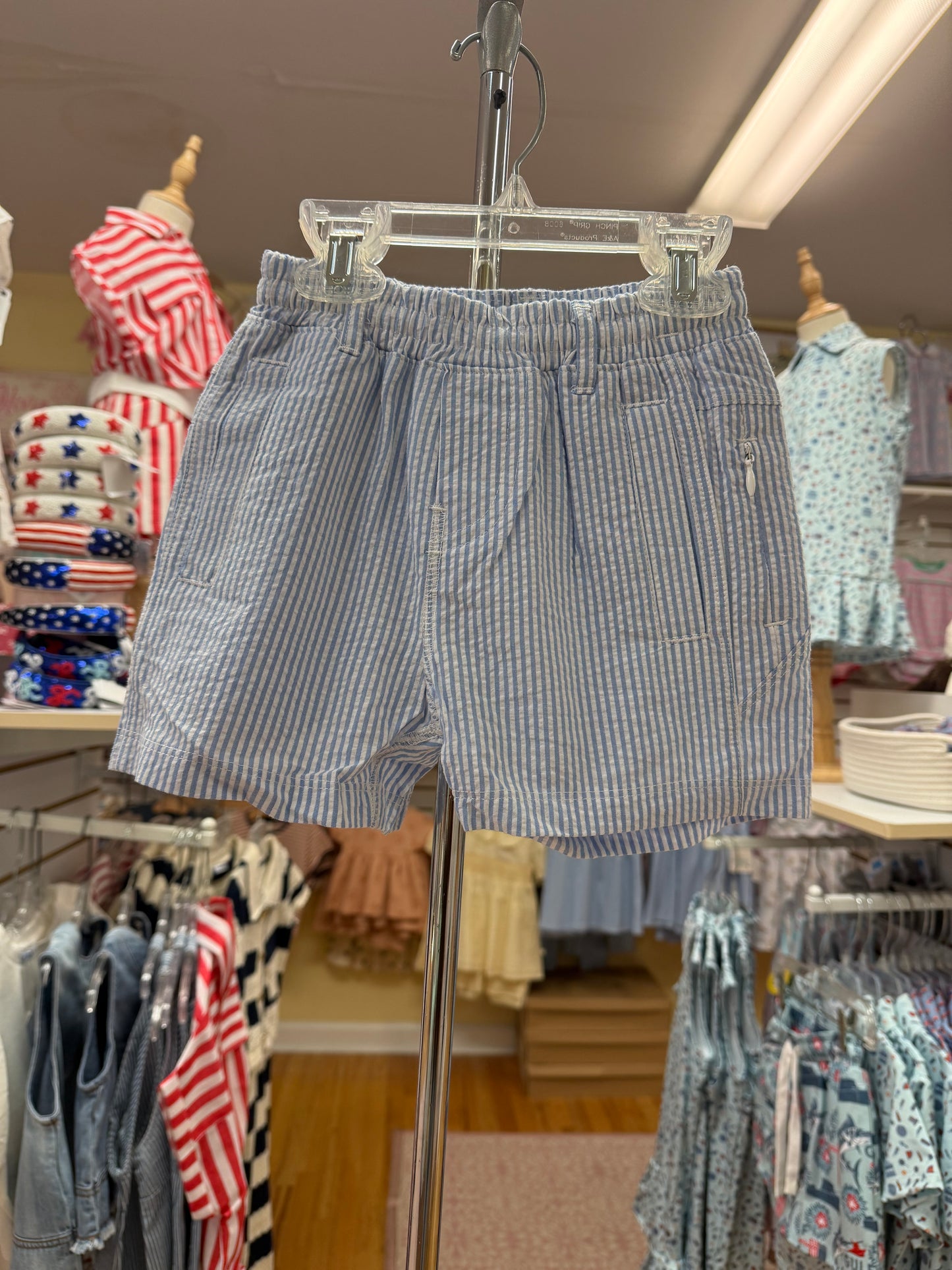 Seersucker FB Shorts