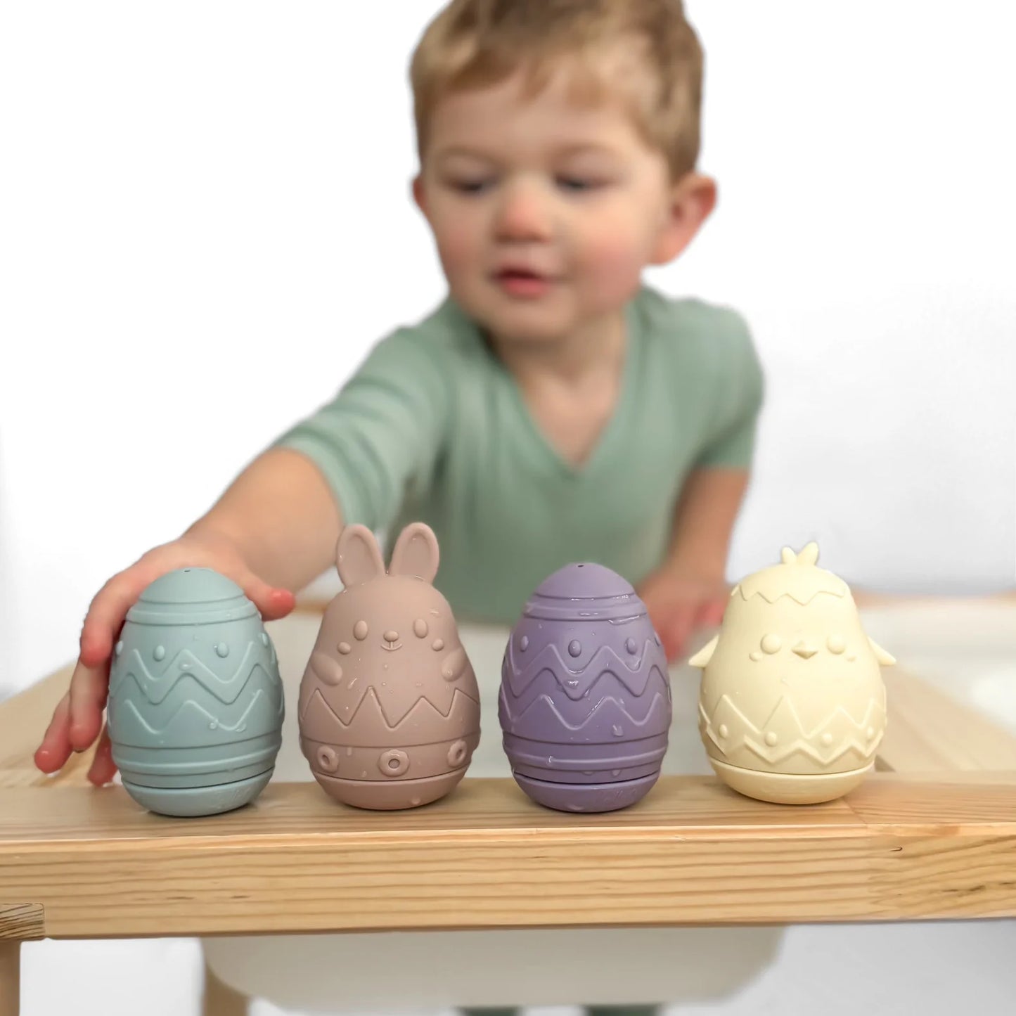 Hippity Hoppity Bath Toys/Basket